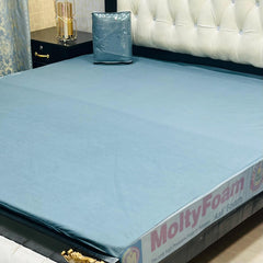 Terry Cotton Waterproof Mattress Protector King Size 72x78 (Gray)