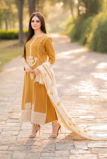 ASLING DHANAK 3PC EMBROIDERED