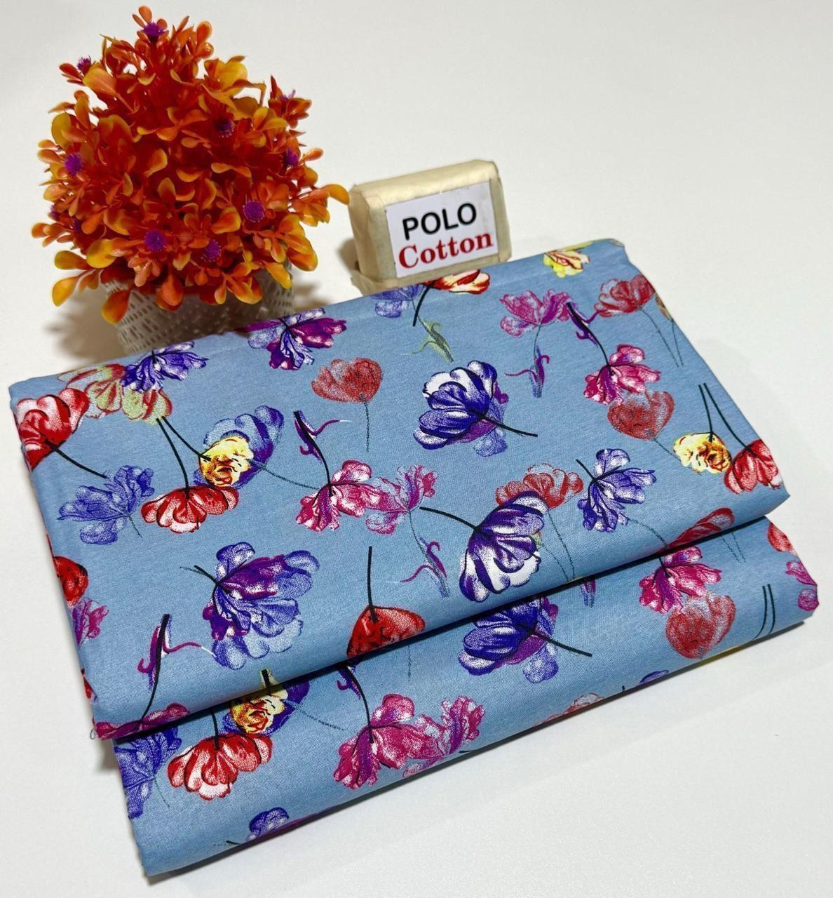 Premium Airjet Digital Printed 2-Piece Unstiched VT-0022