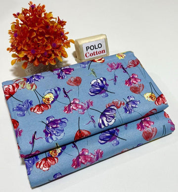 Premium Airjet Digital Printed 2-Piece Unstiched VT-0022