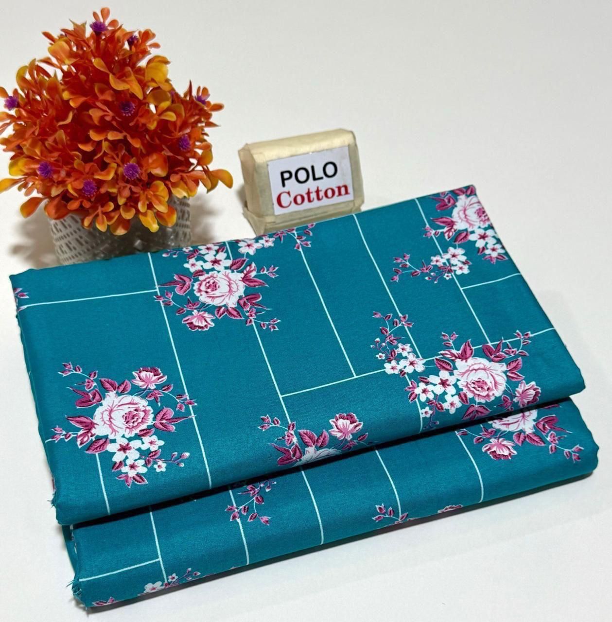 Premium Airjet Digital Printed 2-Piece Unstiched VT-0031