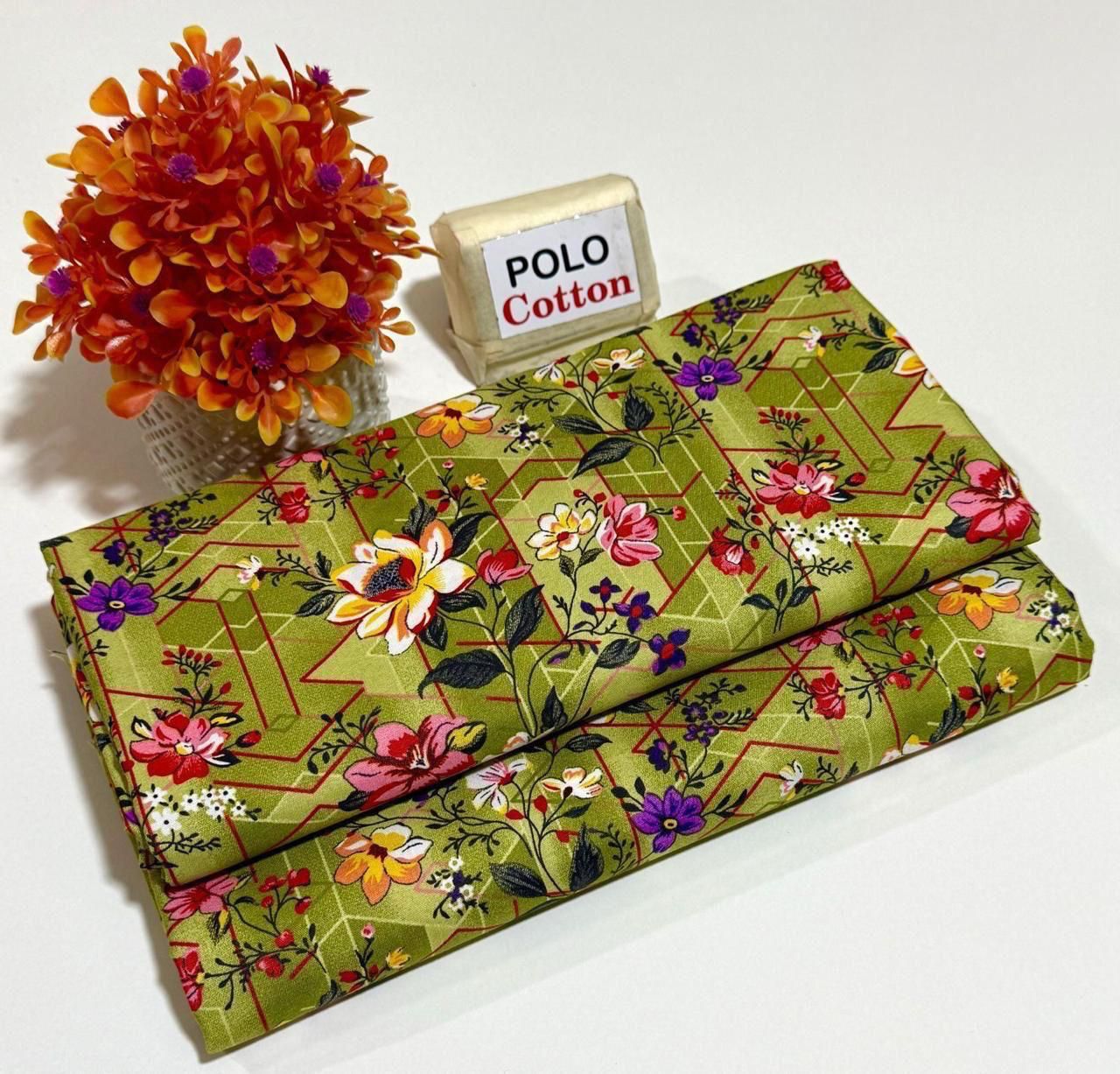 Premium Airjet Digital Printed 2-Piece Unstiched VT-0041