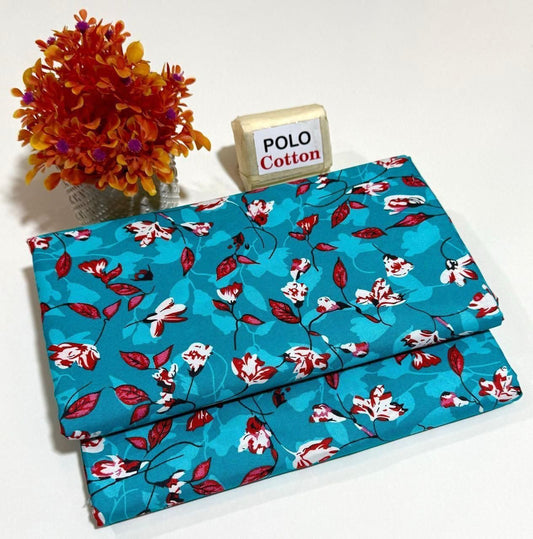 Premium Airjet Digital Printed 2-Piece Unstiched VT-0045