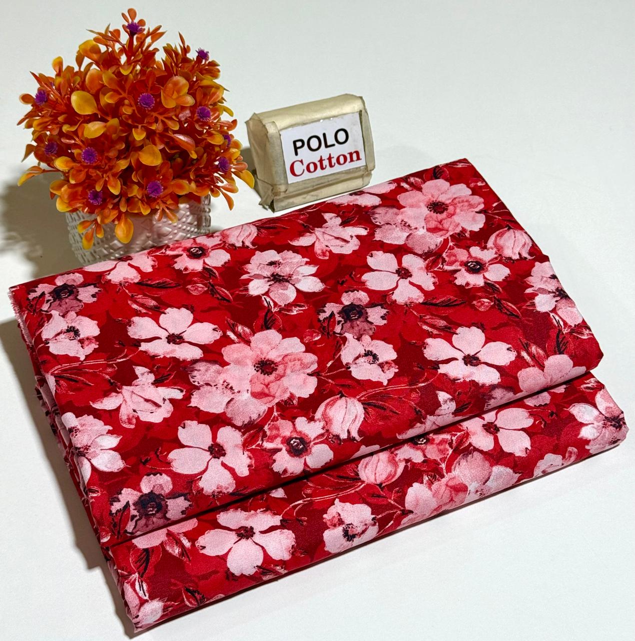 Premium Airjet Digital Printed 2-Piece Unstiched VT-0060