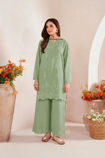 SAPPHIRE DHANAK 3PC EMBROIDERED