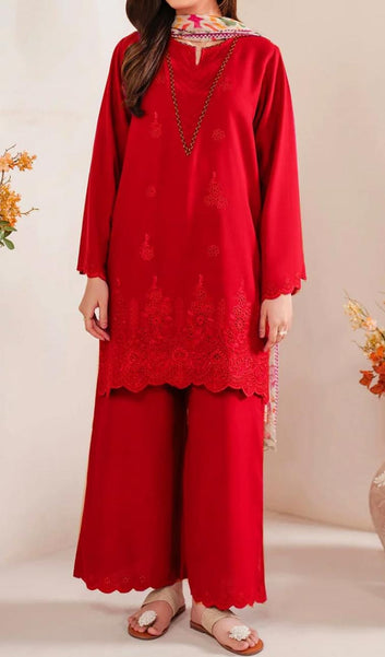 SAPPHIRE DHANAK 3PC EMBROIDERED