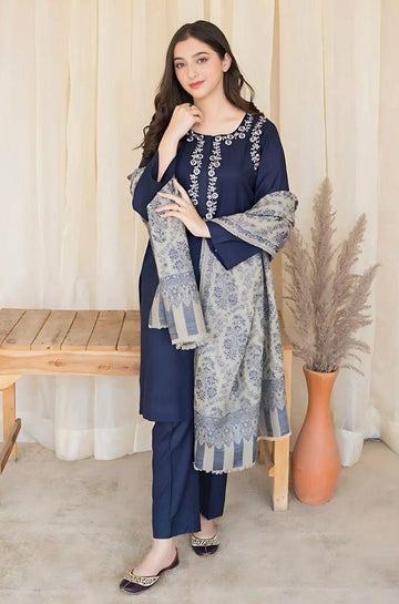 ASLING DHANAK 3PC EMBROIDERED