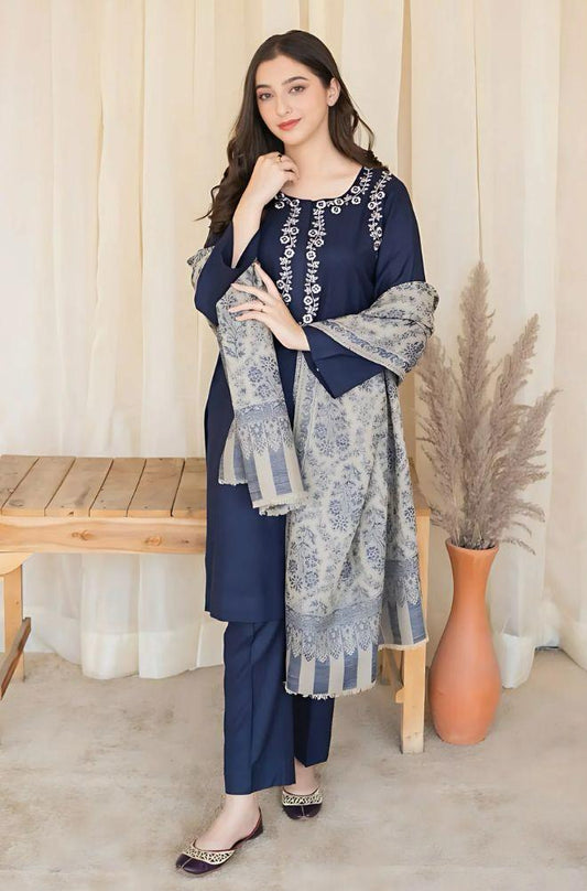 ASLING DHANAK 3PC EMBROIDERED