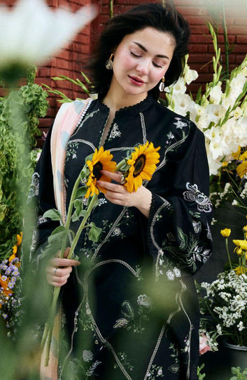 ZARA SHAHJAHAN DHANAK 3PC EMBROIDERED