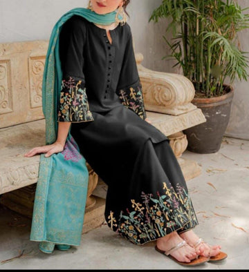 ASLING DHANAK 3PC EMBROIDERED